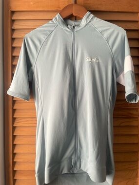 Rapha Pale Blue Short-Sleeve Cycling Jersey - Medium
